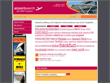 Tablet Screenshot of airportsearch.de